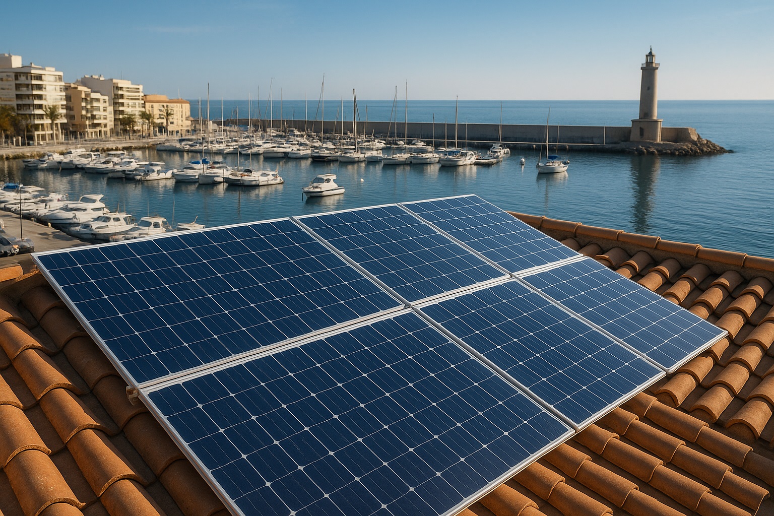 instalación de placas solares en Águilas