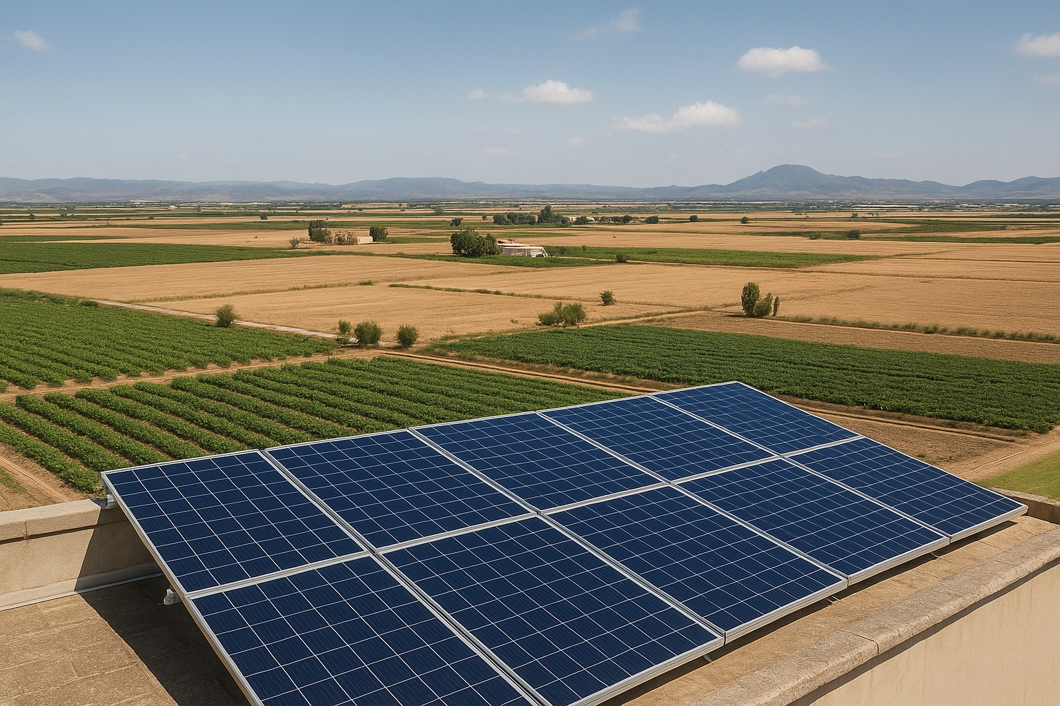 instalación de placas solares en Torre Pacheco