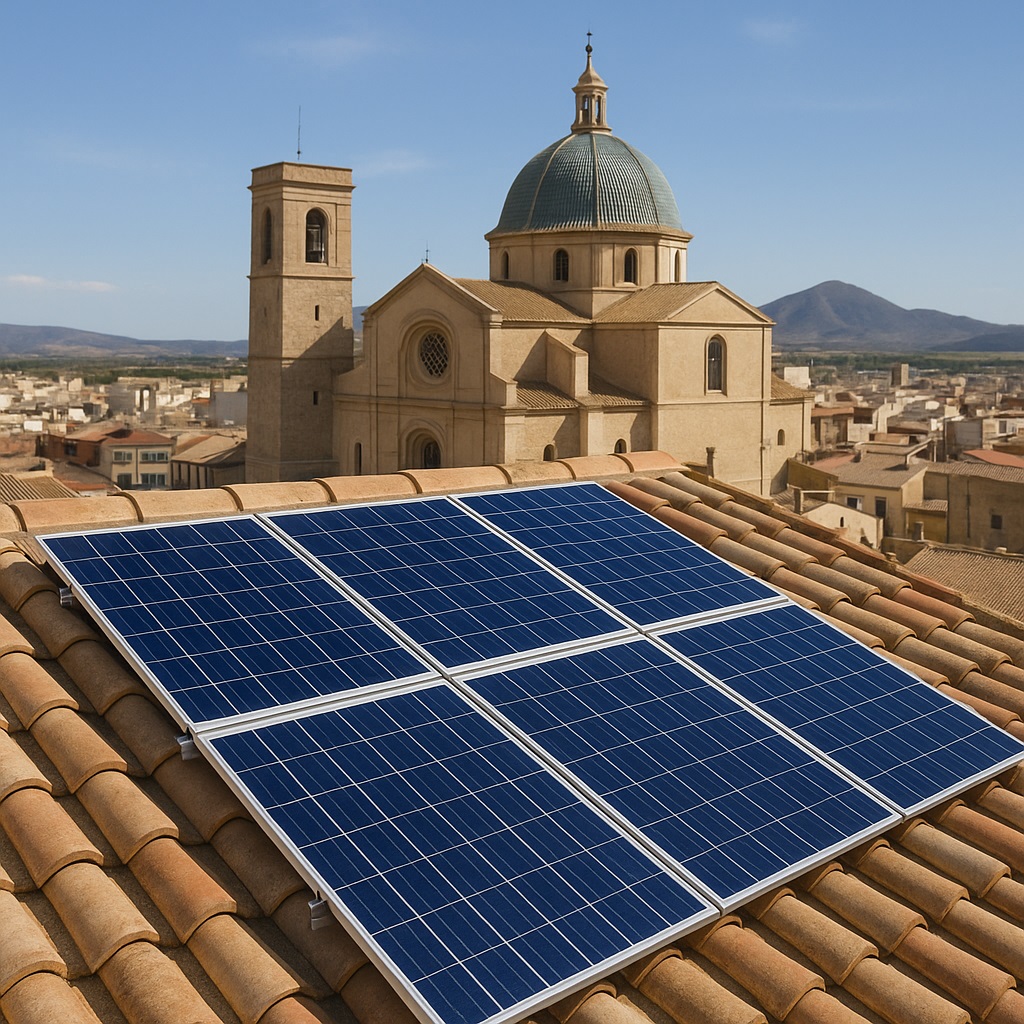 instalación de placas solares en Yecla