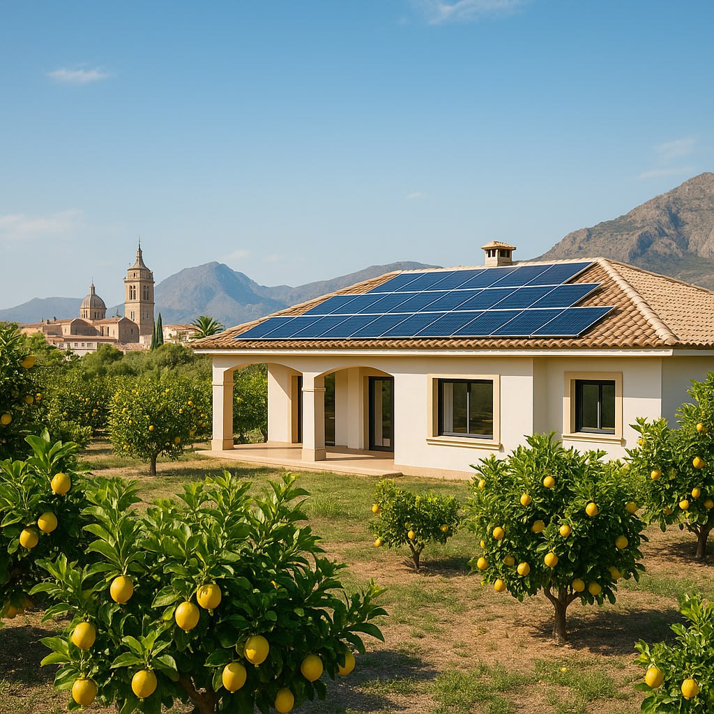 instalación de placas solares en Orihuela